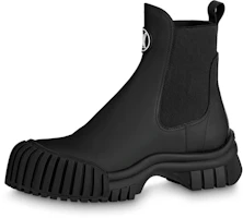 (Women) Louis Vuitton Ruby Chelsea Boots 'Black' 1AAM0I (Women) Louis Vuitton Ruby Chelsea Boots 'Black' 1AAM0I