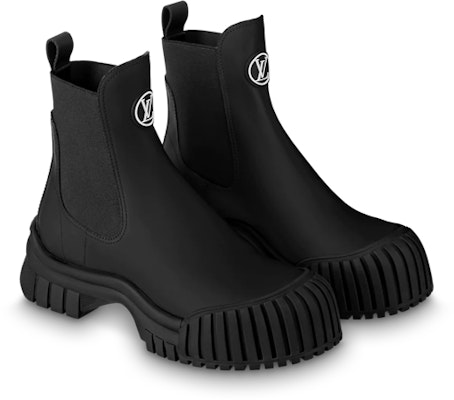 (Women) Louis Vuitton Ruby Chelsea Boots 'Black' 1AAM0I Lookbook (Women) Louis Vuitton Ruby Chelsea Boots 'Black' 1AAM0I