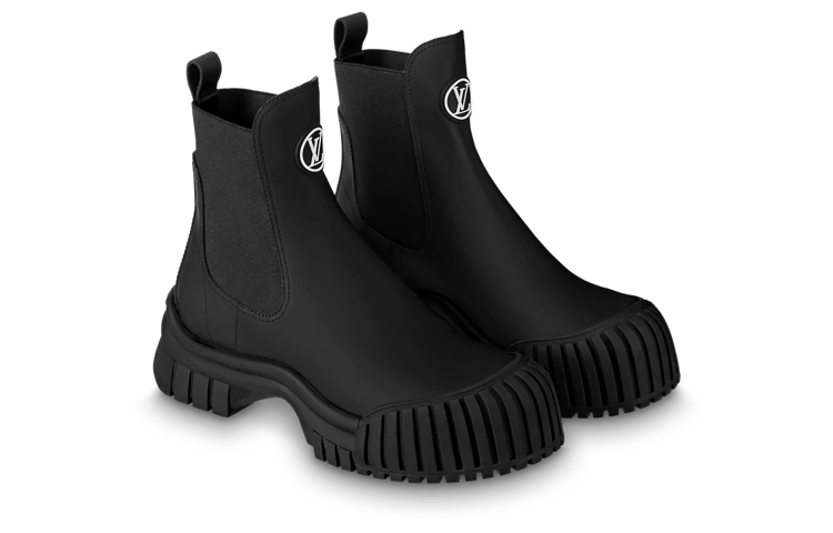 Lookbook (W) Botas Chelsea Louis Vuitton Ruby 'Negro'. 1AAM0I