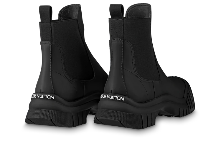 Shop (W) ルイ・ヴィトン ルビー チェルシーブーツ (黒) 1AAM0I