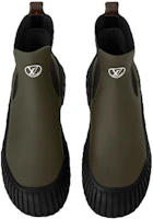 Purchase (W) Bottes Plates Louis Vuitton Ruby Olive Green 1ABUIG