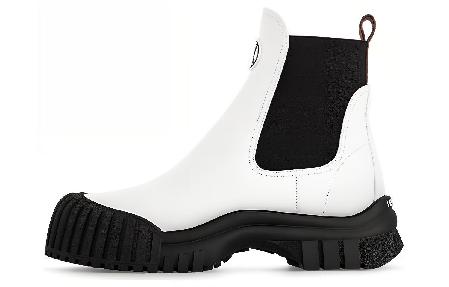 (Women) Louis Vuitton Ruby Flat Ankle Boots 'White' 1ABUJA