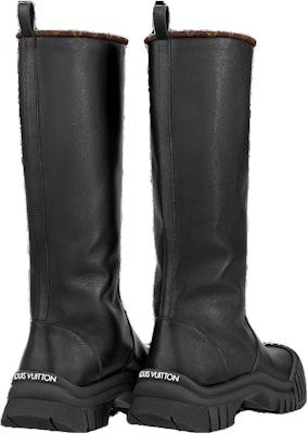 (Women) Louis Vuitton Ruby Flat High Boots 'Black' 1ABVTF Shop (Women) Louis Vuitton Ruby Flat High Boots 'Black' 1ABVTF