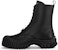 (W) Louis Vuitton Ruby Flat Ranger Boots 'Hitam Plain' 1ABPS0
