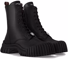 Order (W) Louis Vuitton Ruby Flat Ranger Stiefel ''Schwarz Plain'' 1ABPS0