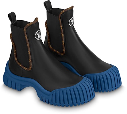 (Women) Louis Vuitton Ruby Flat Ranger Boots 'Black' 1AB0F9 Lookbook (Women) Louis Vuitton Ruby Flat Ranger Boots 'Black' 1AB0F9