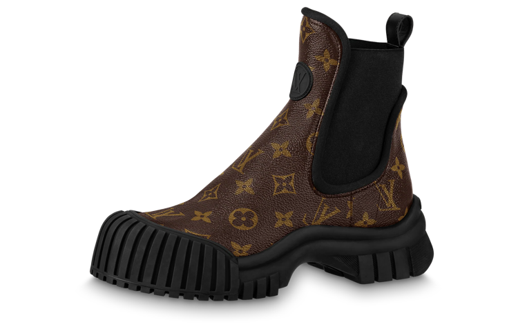 (Women) Louis Vuitton Ruby Flat Ranger Boots 'Brown Monogram' 1AAZ9V