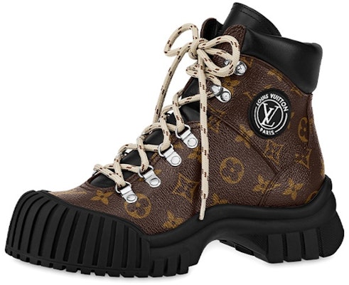 (Women) Louis Vuitton Ruby Flat Ranger Boots 'Brown Monogram with Black' 1AALYG Buy (Women) Louis Vuitton Ruby Flat Ranger Boots 'Brown Monogram with Black' 1AALYG