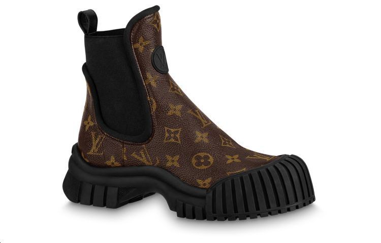 Order (W) 루이비통 루비 플랫 몽ogram 부츠 (브라운) 1AAZ9V