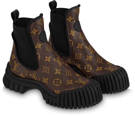 (W) 루이비통 루비 플랫 몽ogram 부츠 (브라운) 1AAZ9V Lookbook (W) 루이비통 루비 플랫 몽ogram 부츠 (브라운) 1AAZ9V