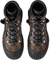 (W) Louis Vuitton Ruby Flat Ranger Boots 'Pola Coklat Monogram dengan Hitam' 1AALYG Purchase (W) Louis Vuitton Ruby Flat Ranger Boots 'Pola Coklat Monogram dengan Hitam' 1AALYG