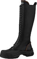 (Women) Louis Vuitton Ruby Flat Ranger Knee Boots 'Black' 1AB47R (Women) Louis Vuitton Ruby Flat Ranger Knee Boots 'Black' 1AB47R