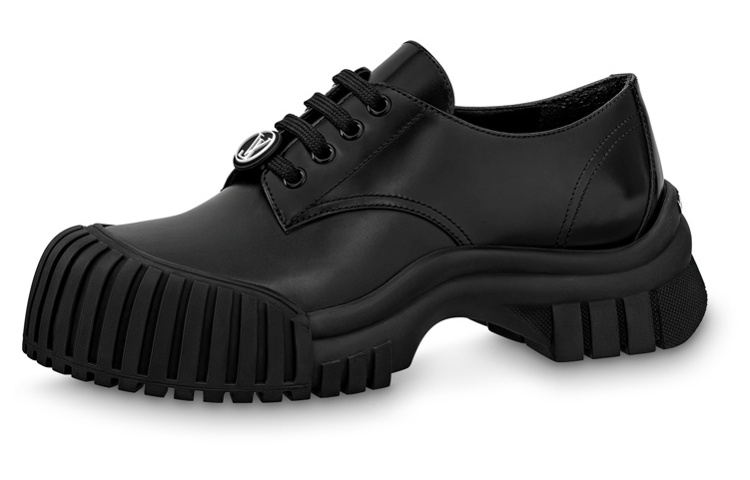 (Women) Louis Vuitton Ruby Flat Shoes 'Black' 1ABUA6