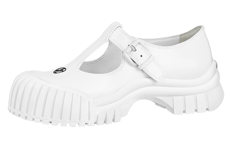 (Women) Louis Vuitton Ruby Mary Jane Shoes 'White' 1ABUE8