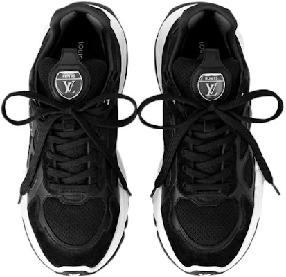 (W) Louis Vuitton Run 55 ''Schwarzes Leder Low-Top Komfort'' 1ACGOK Shop (W) Louis Vuitton Run 55 ''Schwarzes Leder Low-Top Komfort'' 1ACGOK