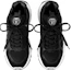 Shop (W) Louis Vuitton Run 55 ''Schwarzes Leder Low-Top Komfort'' 1ACGOK