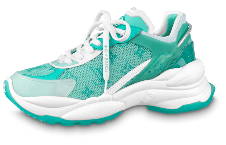 (Women) Louis Vuitton Run 55 'Green' 1AB3BC