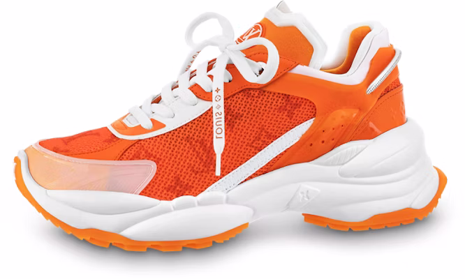 (W) Louis Vuitton Run 55 'Oranye Putih' Sepatu 1AB3CO Buy (W) Louis Vuitton Run 55 'Oranye Putih' Sepatu 1AB3CO