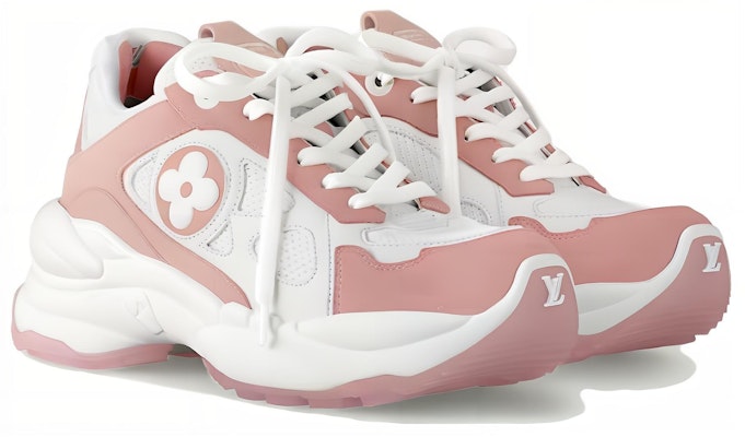 (W) Louis Vuitton Run 55 'Pink Comfort Low-Top' Sepatu Wanita 1ACGP2 Order (W) Louis Vuitton Run 55 'Pink Comfort Low-Top' Sepatu Wanita 1ACGP2