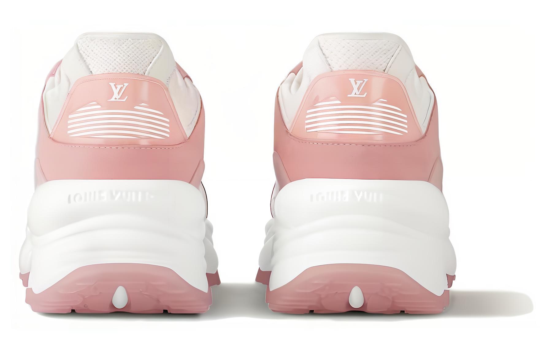 Shop (W) Louis Vuitton Run 55 'Pink Comfort Low-Top' Sepatu Wanita 1ACGP2