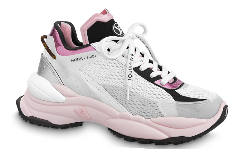 (W) LV Run 55 'White Grey Pink' 圖 2