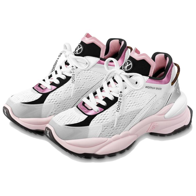 (W) LV Run 55 'White Grey Pink' 圖 3