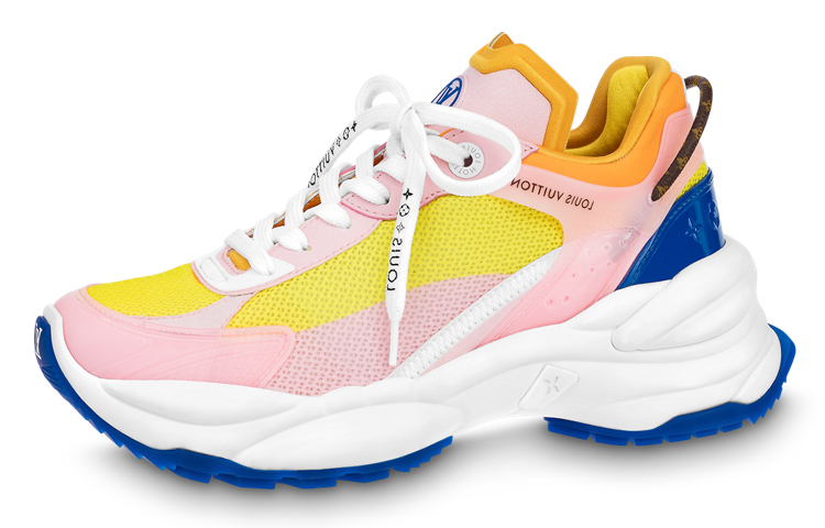 (Women) Louis Vuitton Run 55 'Yellow Pink' 1AAP55