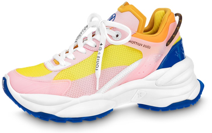 women-louis-vuitton-run-55-yellow-pink-1-aap-55
