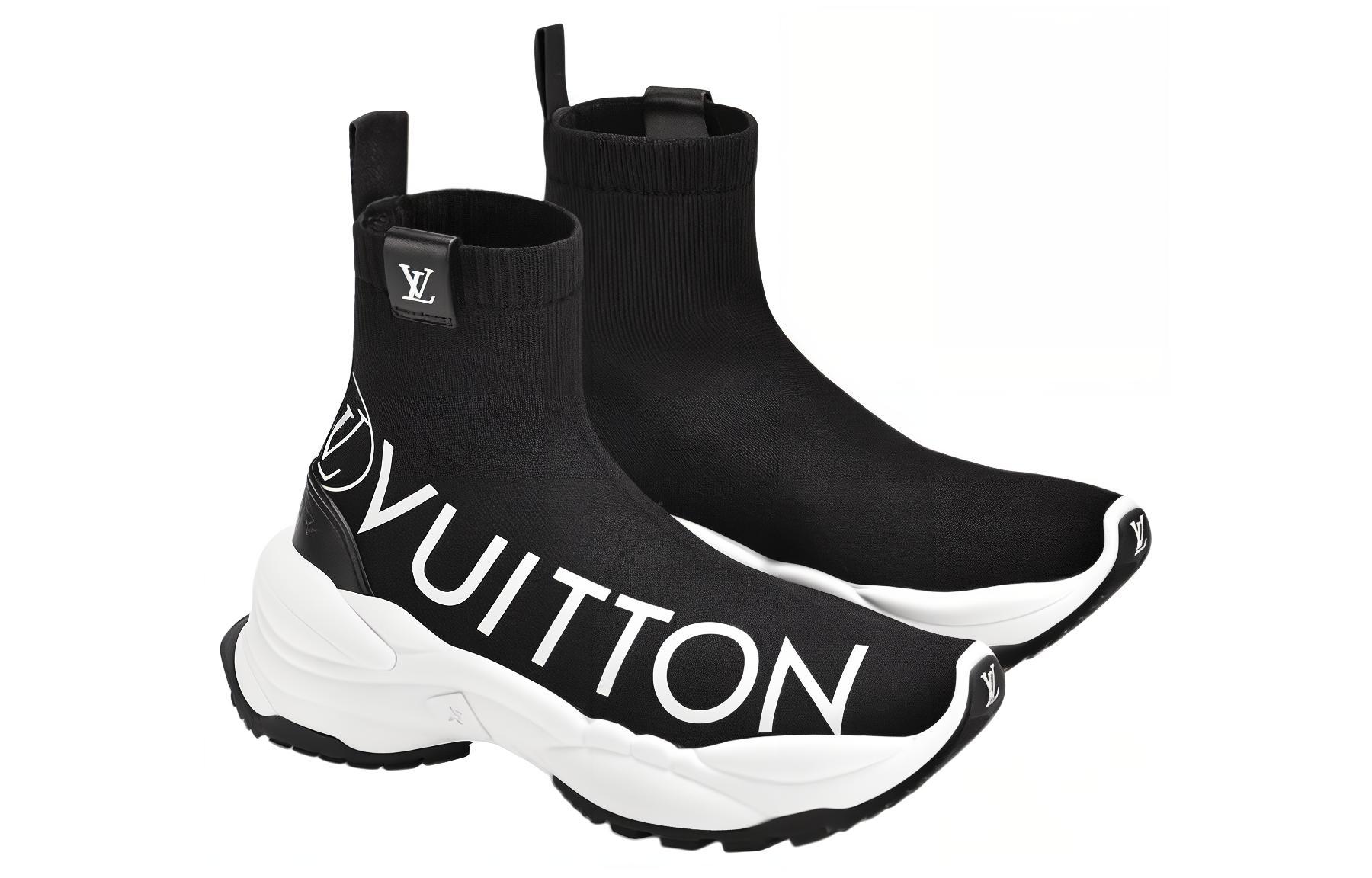 Order (W) Louis Vuitton Run 55 Tinggi 'Hitam' 1A9H6N