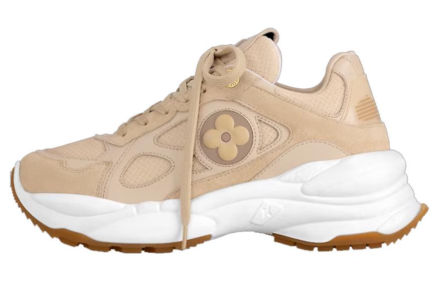 (Women) Louis Vuitton Run 55 Low 'Light Brown' 1ACGO2