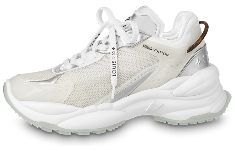 (Women) Louis Vuitton Run 55 Sneakers 'Beige' 1AAVGF