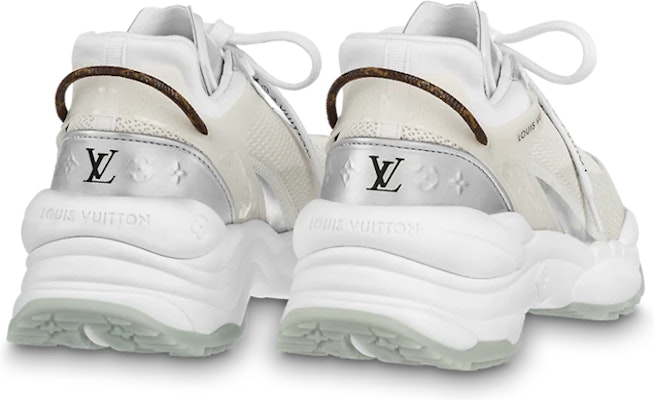 (W) Louis Vuitton Run 55 Sneakers 'Beige' Pria/Wanita Beige Sneakers 1AAVGF Shop (W) Louis Vuitton Run 55 Sneakers 'Beige' Pria/Wanita Beige Sneakers 1AAVGF