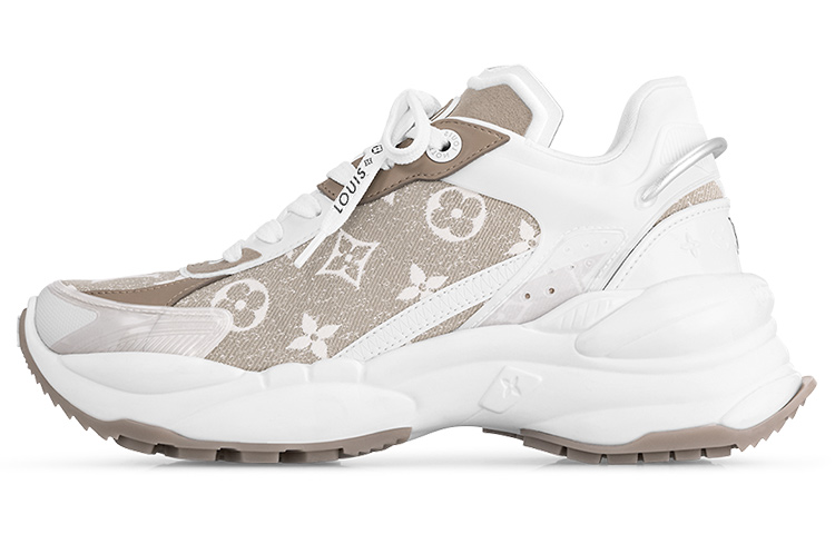 Buy (Women) Louis Vuitton Run 55 Sneakers 'Beige Monogram with
