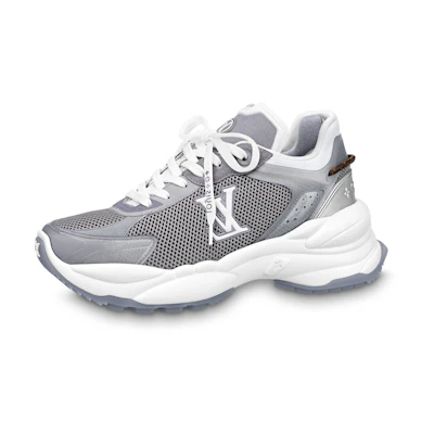 (W) LV Run 55 Sneakers 'Grey Silver'