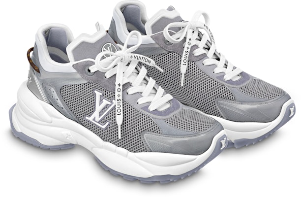 (W) Louis Vuitton Run 55 Sepatu Sneakers 'Abu-abu Perak' 1ABVJ4 Lookbook (W) Louis Vuitton Run 55 Sepatu Sneakers 'Abu-abu Perak' 1ABVJ4