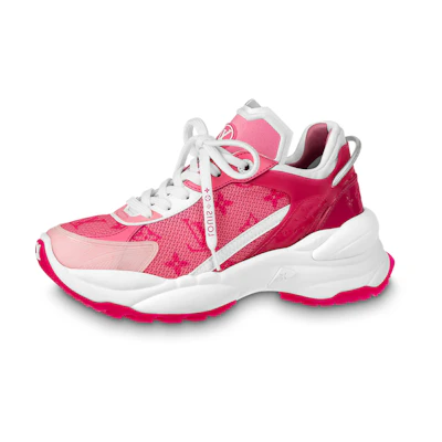 (W) LV Run 55 Sneakers 'Hot Pink Monogram'