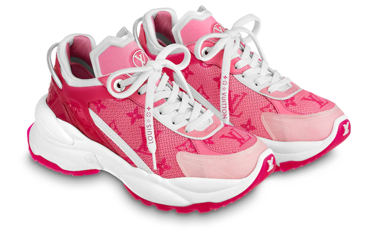 (W) LV Run 55 Sneakers 'Hot Pink Monogram' 圖 3