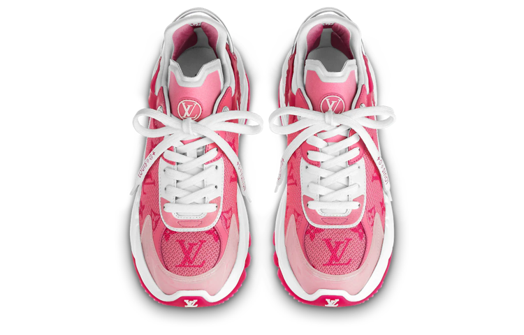(W) LV Run 55 Sneakers 'Hot Pink Monogram' 圖 5