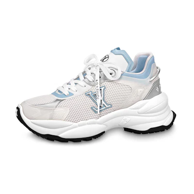 (W) LV Run 55 Sneakers 'White Blue'