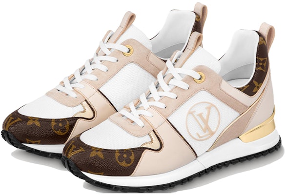 (W) Louis Vuitton Run Away 'Beige Low-Top' Sneakers Wanita Beige Rendah 1ABIME Order (W) Louis Vuitton Run Away 'Beige Low-Top' Sneakers Wanita Beige Rendah 1ABIME