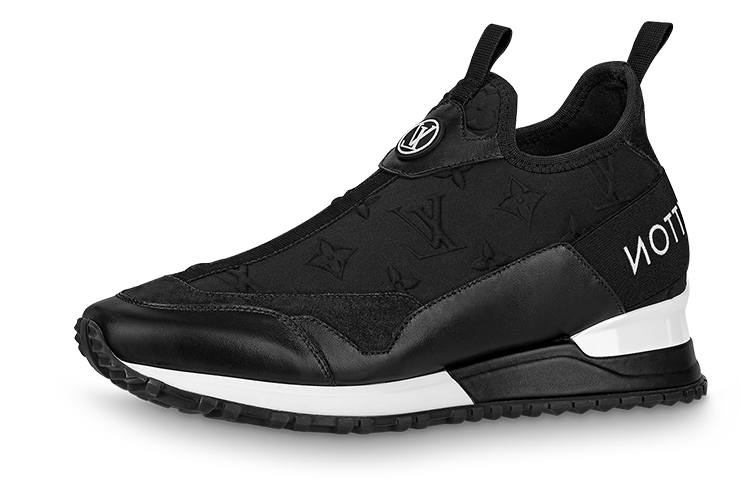 (Women) Louis Vuitton Run Away 'Black Low-Top' 1A87AK