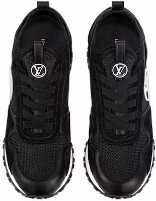 (Women) Louis Vuitton Run Away Sneakers 'Black with White Logo' 1A9ER3 Purchase (Women) Louis Vuitton Run Away Sneakers 'Black with White Logo' 1A9ER3