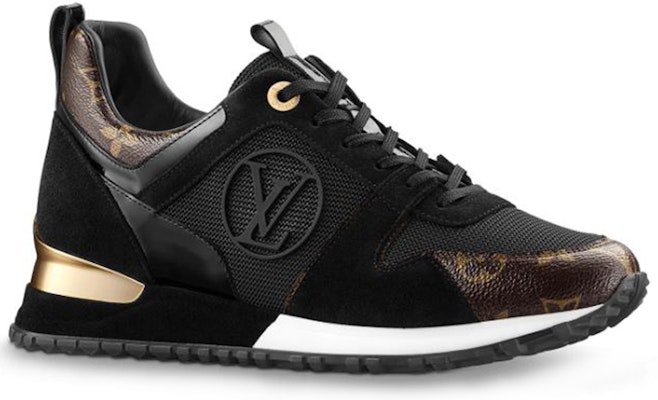 (Women) Louis Vuitton LV Run Away Sports Shoes Black 1A3CVZ Order (Women) Louis Vuitton LV Run Away Sports Shoes Black 1A3CVZ