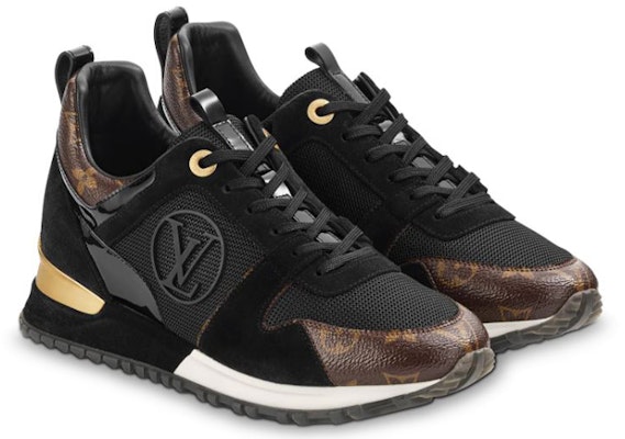 (Women) Louis Vuitton LV Run Away Sports Shoes Black 1A3CVZ Lookbook (Women) Louis Vuitton LV Run Away Sports Shoes Black 1A3CVZ