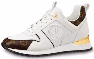 (Women) Louis Vuitton LV Run Away Calfskin Sports Shoes White 1A4XNH (Women) Louis Vuitton LV Run Away Calfskin Sports Shoes White 1A4XNH