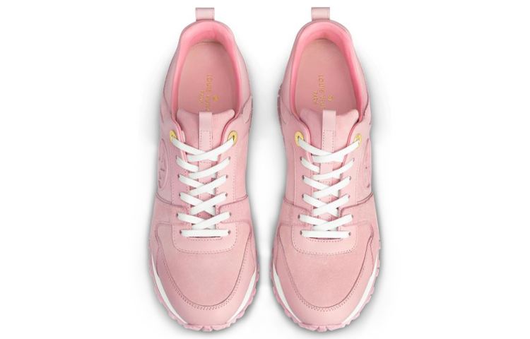Purchase (W) Louis Vuitton Run Away Kalfsleer Sneakers Roze 1A5C2H