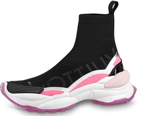 (Women) Louis Vuitton Run Away High Top 'Black Pink' 1AADB5 Buy (Women) Louis Vuitton Run Away High Top 'Black Pink' 1AADB5