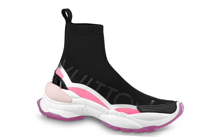 Order (W) 루이비통 런 어웨이 하이탑 '블랙 핑크' (70 characters) 1AADB5