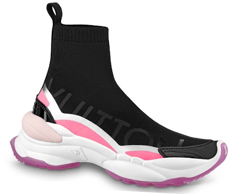 (Women) Louis Vuitton Run Away High Top 'Black Pink' 1AADB5 Order (Women) Louis Vuitton Run Away High Top 'Black Pink' 1AADB5