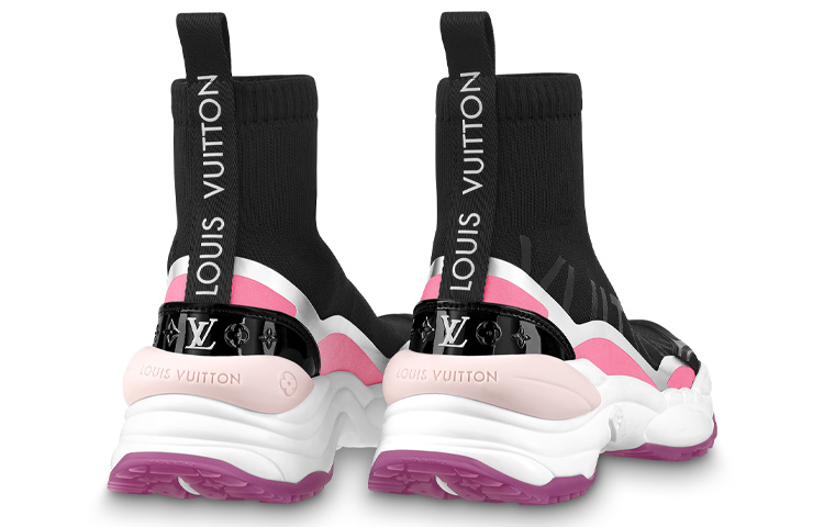 Shop (W) 루이비통 런 어웨이 하이탑 '블랙 핑크' (70 characters) 1AADB5